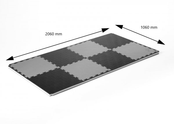 Hometraining Mattenset "Gym" - 8 Stück 50*50*3,5cm
